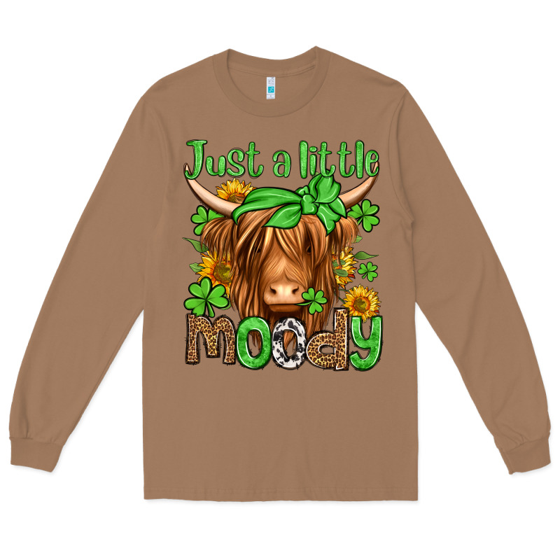 Just A Little Moody St Patricks Day Long Sleeve Tee by Jasminsmagicworld | Teevron