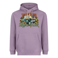 Lavender i got a heart like a truck western sunflower Heavyweight Hoodie - NancyCooperArtShop