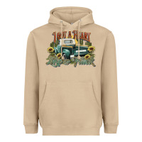 Mushroom i got a heart like a truck western sunflower Heavyweight Hoodie - NancyCooperArtShop