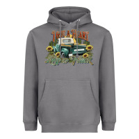 Storm i got a heart like a truck western sunflower Heavyweight Hoodie - NancyCooperArtShop