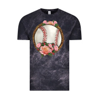 Cloud Black western baseball with roses Vintage Tee - HRA Design Shop