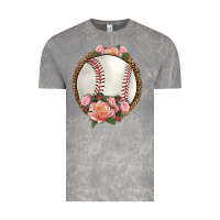 Cloud Rock western baseball with roses Vintage Tee - HRA Design Shop