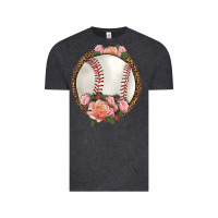Vintage Black western baseball with roses Vintage Tee - HRA Design Shop