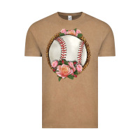 Western Baseball With Roses Vintage Tee | Teevron