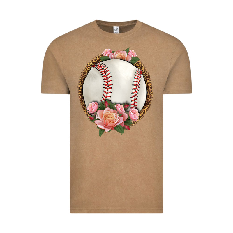Western Baseball With Roses Vintage Tee by HRA Design Shop | Teevron