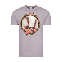 Vintage Zinc western baseball with roses Vintage Tee - HRA Design Shop