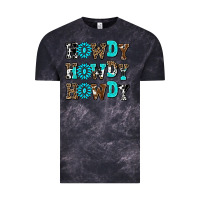 Cloud Black howdy howdy howdy Vintage Tee - AdoDesignShop
