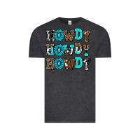 Vintage Black howdy howdy howdy Vintage Tee - AdoDesignShop