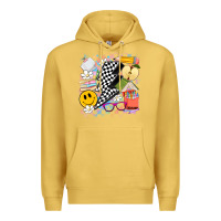 Antique Gold retro teacher Premium Hoodie - Artiststas