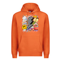 Carrot retro teacher Premium Hoodie - Artiststas