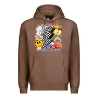 Chestnut retro teacher Premium Hoodie - Artiststas