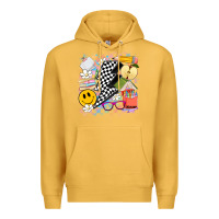 Mustard retro teacher Premium Hoodie - Artiststas