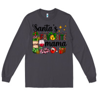 Smoke santa's favorite mama Long Sleeve Tee - AdoDesignShop