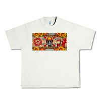 Pistachio firefighter air mask sunflower and elementary license plate Urban Heavy Tee - HRA Design Shop