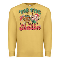 Antique Gold mexican christmas tis the season Premium Sweatshirt - MaliasSmallBusiness