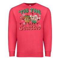 Cardinal mexican christmas tis the season Premium Sweatshirt - MaliasSmallBusiness