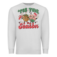 Dove Grey mexican christmas tis the season Premium Sweatshirt - MaliasSmallBusiness