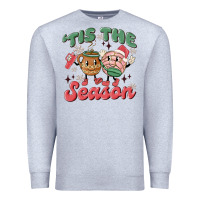 Heather Grey mexican christmas tis the season Premium Sweatshirt - MaliasSmallBusiness