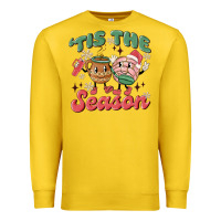 Lemon mexican christmas tis the season Premium Sweatshirt - MaliasSmallBusiness