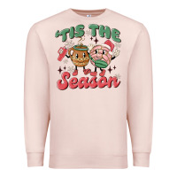 Pale Pink mexican christmas tis the season Premium Sweatshirt - MaliasSmallBusiness