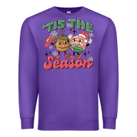 Purple mexican christmas tis the season Premium Sweatshirt - MaliasSmallBusiness