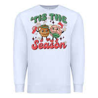 White mexican christmas tis the season Premium Sweatshirt - MaliasSmallBusiness
