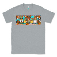 Heather Grey Fall Gnomes Classic Tee - Artiststas