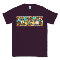 Plum Fall Gnomes Classic Tee - Artiststas