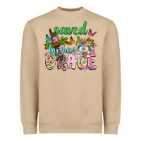 Mushroom Saved by his grace Heavyweight Sweatshirt - Neo Western