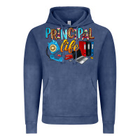 Vintage Denim principal life Vintage Hoodie - Zillion Design Studio