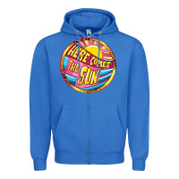 True Royal Here comes the sun Zipper Hoodie - NancyCooperArtShop