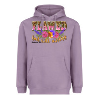 Lavender flawed but still worthy romans 5 8 Heavyweight Hoodie - NancyCooperArtShop