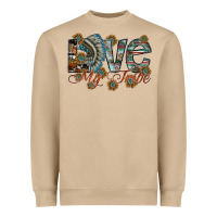 Mushroom love my tribe Heavyweight Sweatshirt - SublimationCraftShop