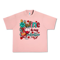 Salmon wine is my valentine olivia Urban Heavy Tee - OliviaCreatesArt