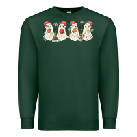 Sports Green pantasmas mexican christmas ghosts Premium Sweatshirt - MaliasSmallBusiness