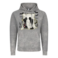Cloud Rock Ghost Cat Vintage Hoodie - texasbilliewilder