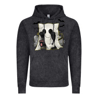Vintage Black Ghost Cat Vintage Hoodie - texasbilliewilder