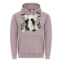 Vintage Zinc Ghost Cat Vintage Hoodie - texasbilliewilder