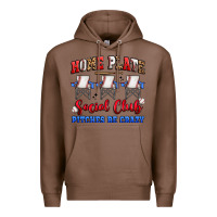 Chestnut home plate social club pitches be crazy Premium Hoodie - Artiststas