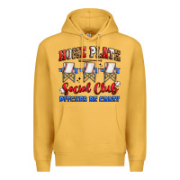 Mustard home plate social club pitches be crazy Premium Hoodie - Artiststas