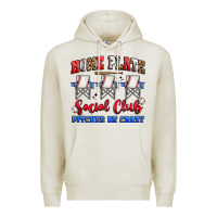 Oatmeal Heather home plate social club pitches be crazy Premium Hoodie - Artiststas