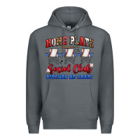 Rock home plate social club pitches be crazy Premium Hoodie - Artiststas