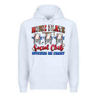 White home plate social club pitches be crazy Premium Hoodie - Artiststas