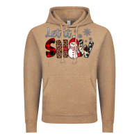 Vintage Coffee let it snow snowman Vintage Hoodie - JahusDesignShop