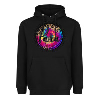 Black para life Heavyweight Hoodie - MaliasSmallBusiness