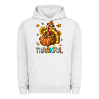Pigment Lunar Rock Thankful Turkey Urban Hoodie - texasbilliewilder