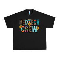 Black medtech crew Urban Heavy Tee - RacoonDesign