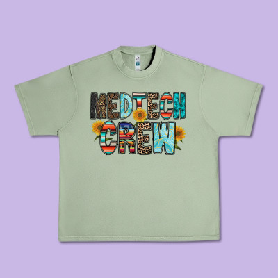 Medtech Crew Urban Heavy Tee Designed By Racoondesign