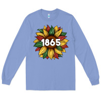 Colony Blue juneteenth 1865 sunflower Long Sleeve Tee - Artiststas