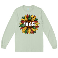 Matcha juneteenth 1865 sunflower Long Sleeve Tee - Artiststas